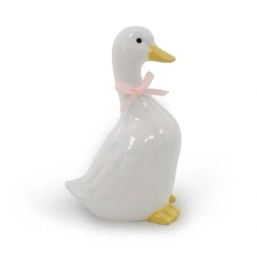 Ceramic white Ducks “Large Set of 3”